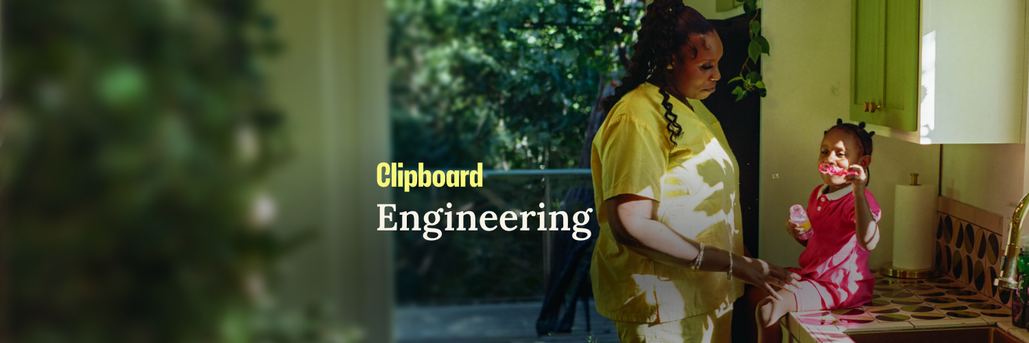 Clipboard logo.